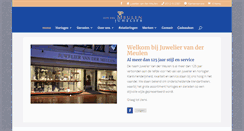 Desktop Screenshot of juweliervandermeulen.nl